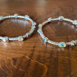 2 - Brighton Monte Carlo Bangle Bracelets